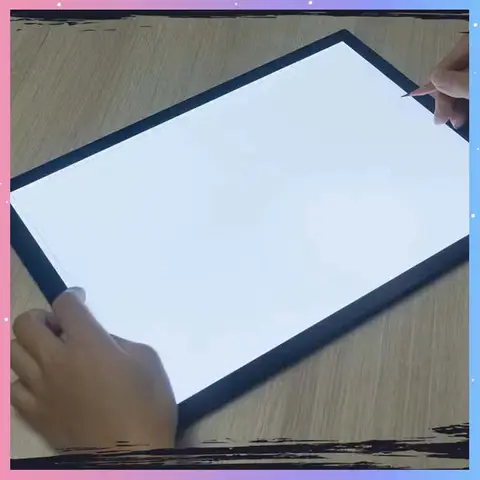 A4/A3 LED Işık Pedi Dijital Çizim Penguen Manyetik Kopya Masası Öğrenci Sanat Boyama Araçları LED Kroki Kopya Tahtası Okul Malzemeleri