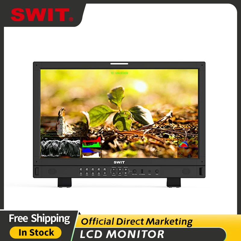 SWIT BM-U245HDR Moniteur de studio HDR 4K/8K 12GSDI 23,8 pouces
