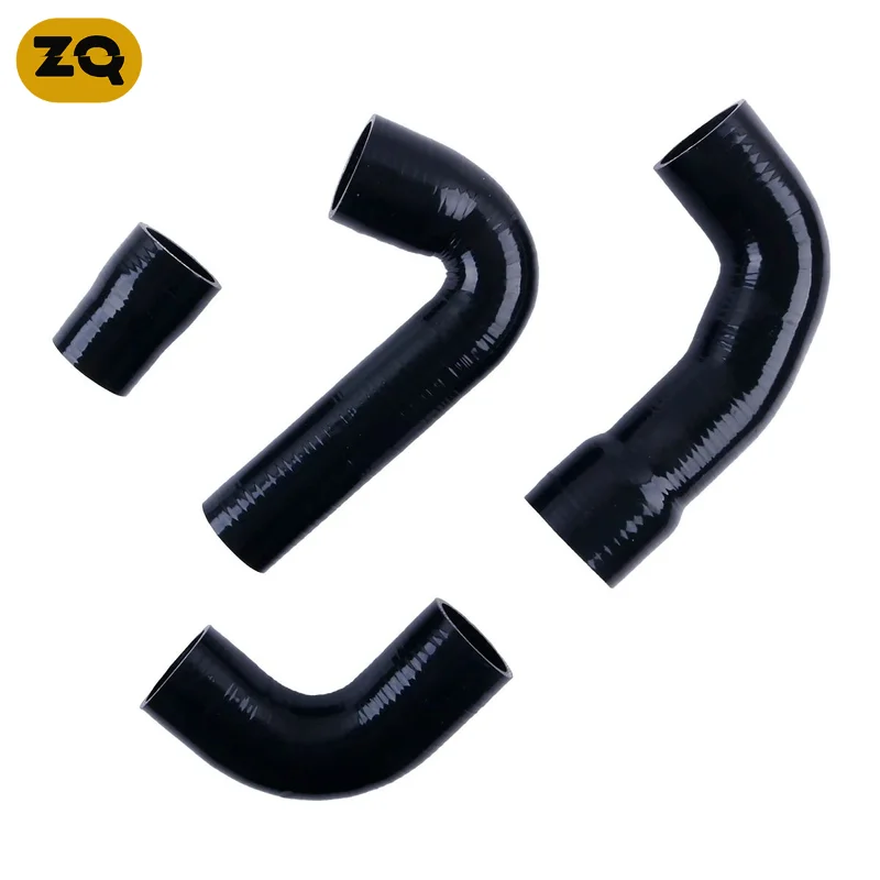 4pcs For 1990-1995 Fiat Uno Turbo 1.4 MK2 IE Silicone Intercooler Hose Tube Kit 1991 1992 1993 1994