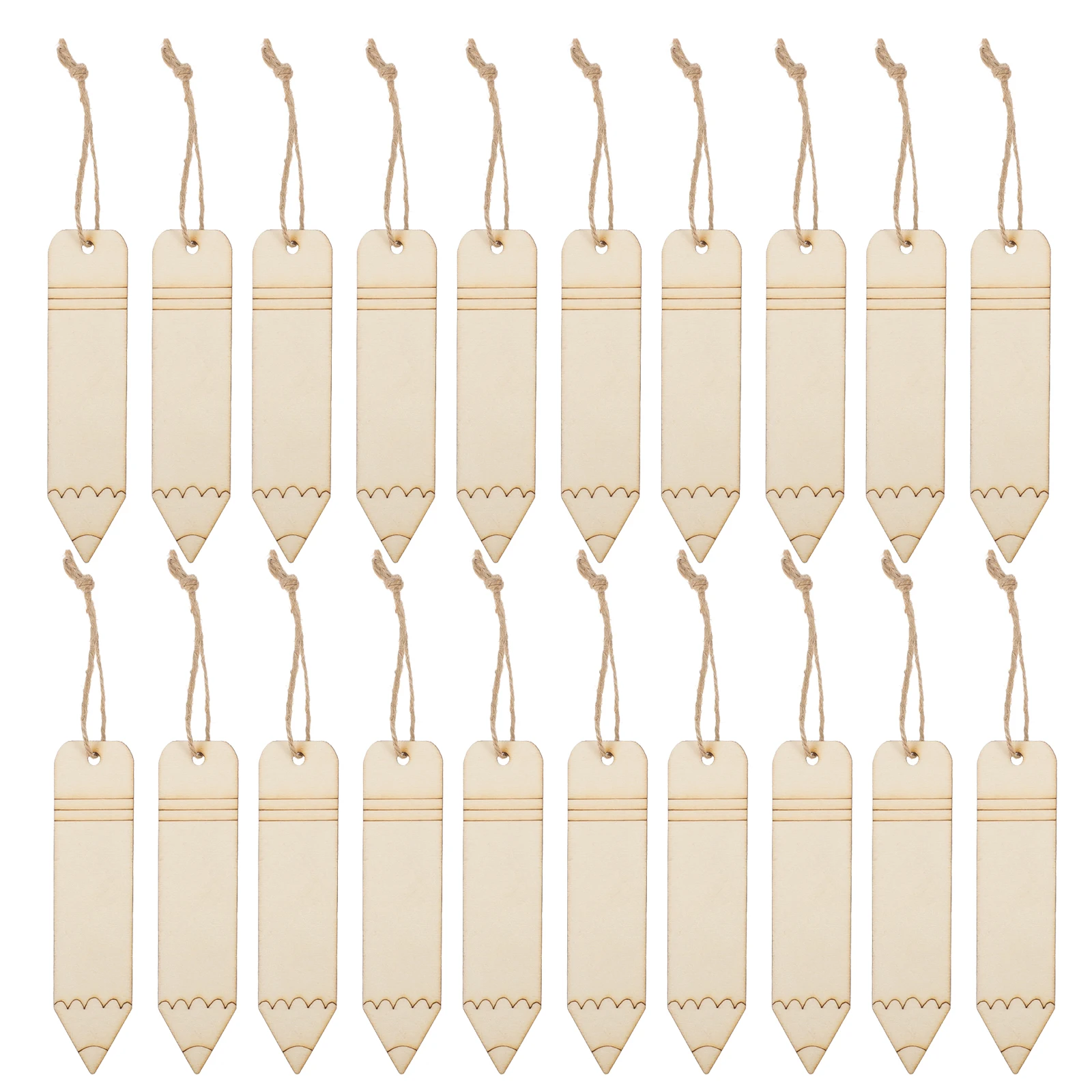 

2 set Wooden Blank Bookmarks DIY Unfinished Wood Cutouts for Crafts Reading Page Markers Kids Gifts Sewing Supplies