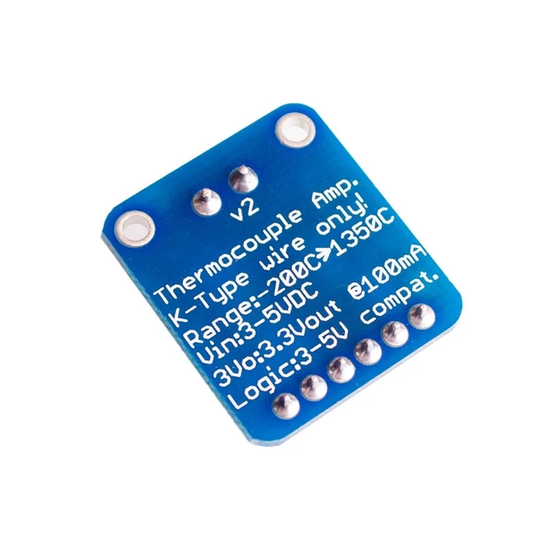 K-type Thermocouple Module 1350 Degree High Temperature SPI Interface Digital Direct Readable Temperature MAX31855
