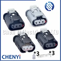 Conector del Sensor de posición del cigüeñal del coche de 3 pines enchufe del Sensor de presión de combustible 10010344 10092977 10092976 09406622 10098876   Para GM GMC