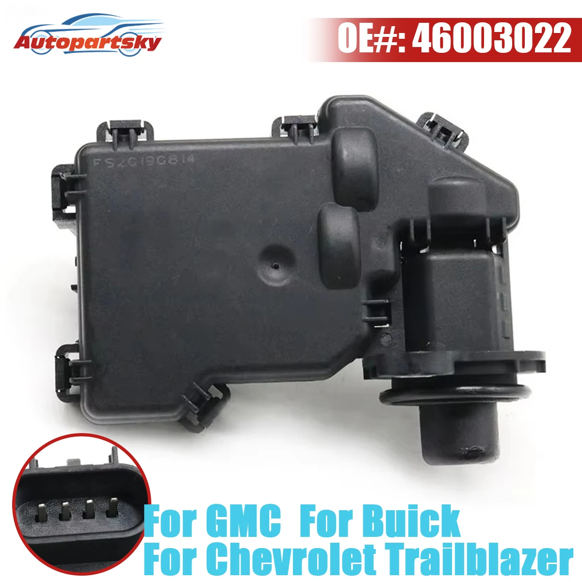 

New 4WD Front Axle Disconnect Actuator Switch 46003022 For Chevrolet Trailblazer For GMC Envoy For Oldsmobile For Buick Repair