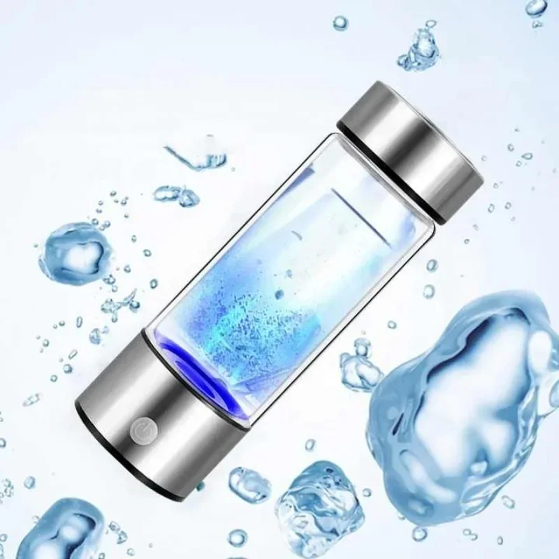 Hydrogen-rich Water Cup Portable USB Rechargeable High Borosilicate Electrolytic Hydrogen Water Bottle