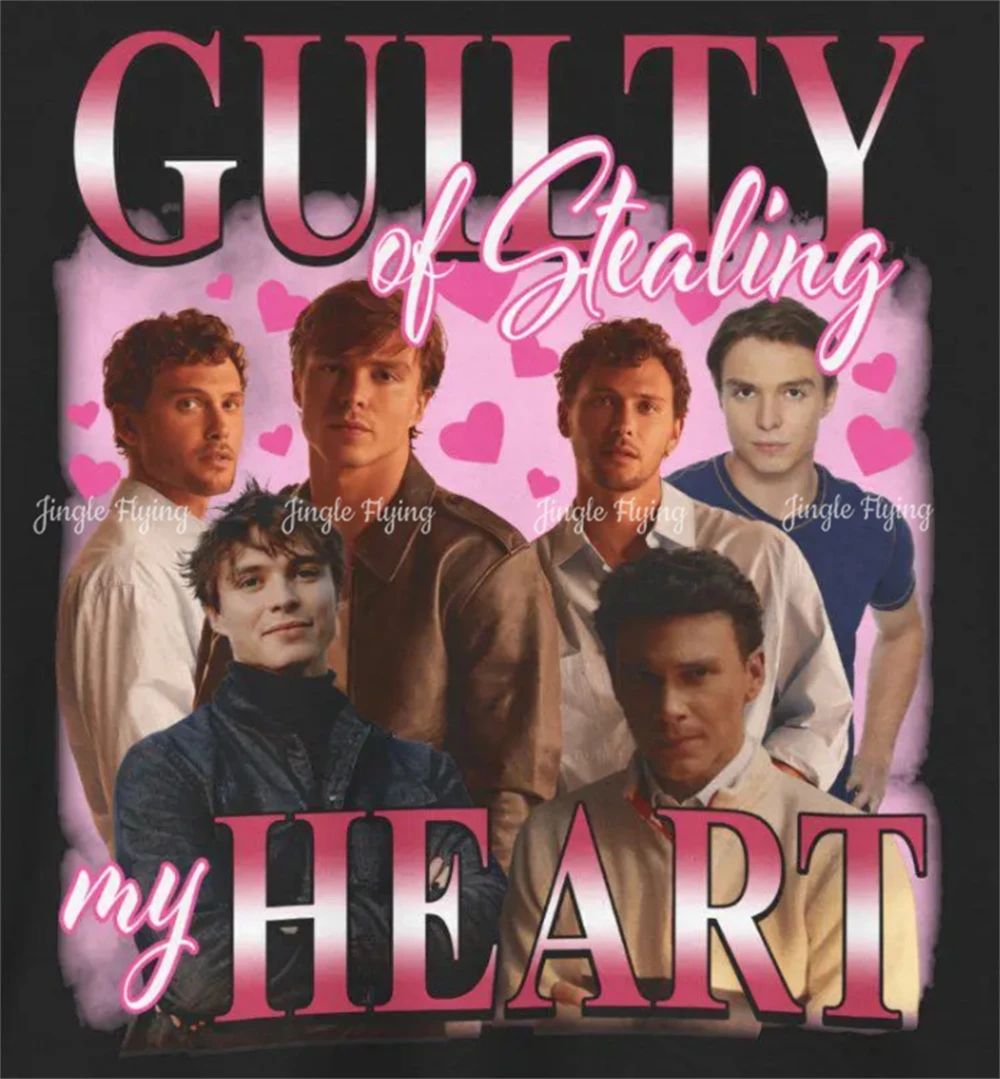 Nicholas Chavez And Cooper Koch Guilty Of Stealing My Heart Tee Oversize T-Shirt — zdjęcie 4