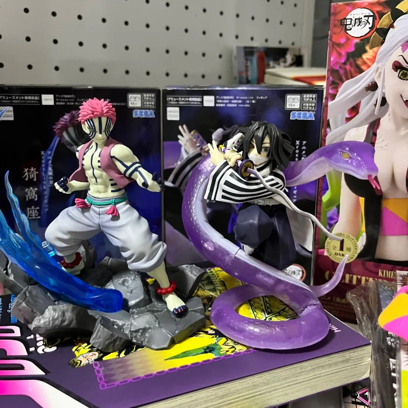 Genuino Sega Xross Link infancia Sabito Tomioka Giyuu figuras de acción de juguete Anime Demon Slayer Castillo infinito trilogía modelo de Pvc