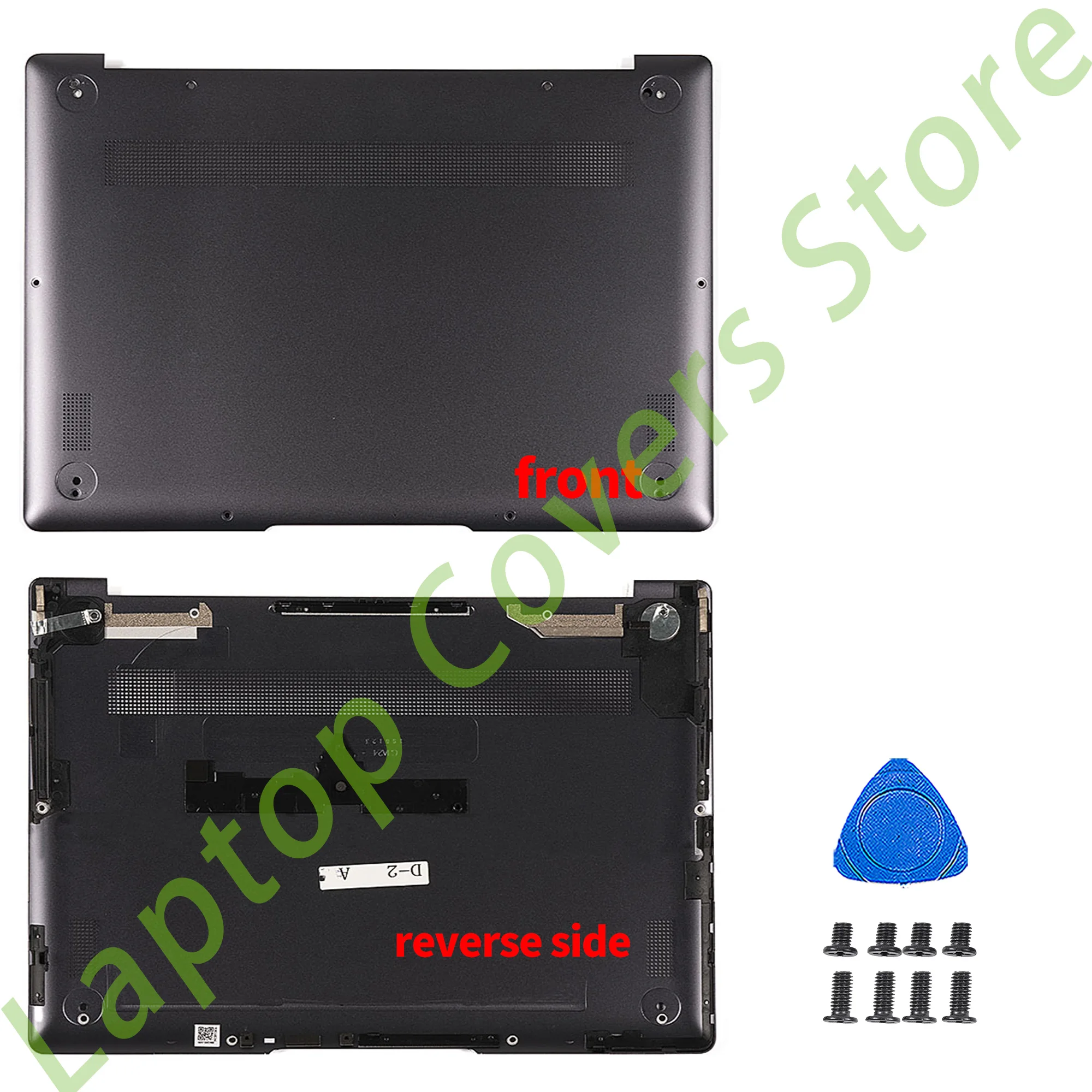 Imagem -05 - Cinza Lcd Back Cover para Matebook Caixa Inferior Substituição Palmrest Peças Novas Wrt-w29 W29l Wrtb-wfe9l Hn-w19r W19l Hn-w29r