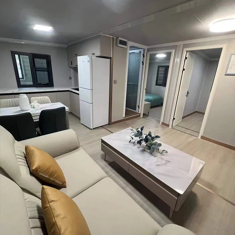 أستراليا الجاهزة فيلا المنزل 5 غرفة نوم حاوية منزل للبيع الجاهزة ضوء الصلب للطي خرطوم حديقة قابل للتوسيع