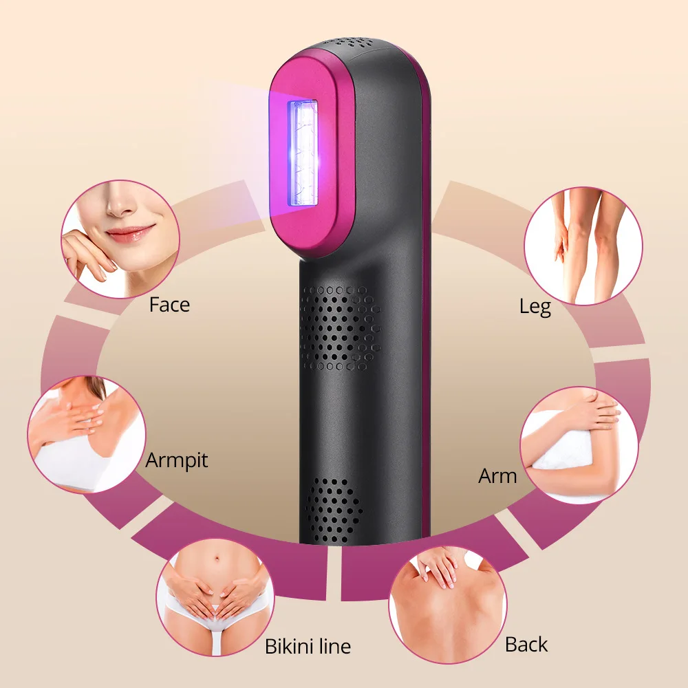 Lidar com tipo instrumento de remoção de pêlos a laser de corpo inteiro de 5 velocidades IPL luz de pulso suave