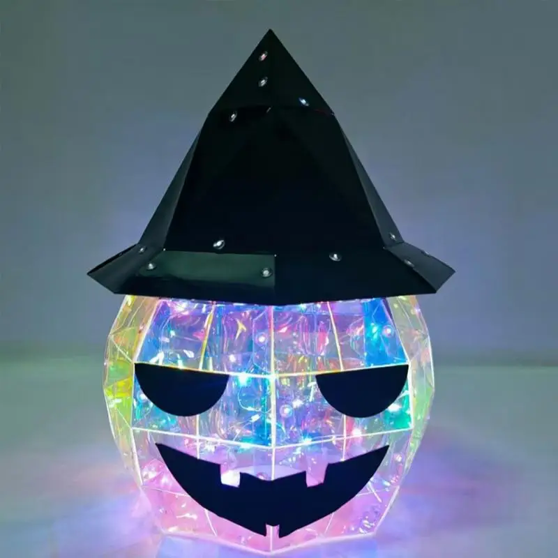 Halloween LED Pumpkin Halloween Decorations Growing Pumpkin Night Light Halloween Pumpkins Light for Mantel Nightstand