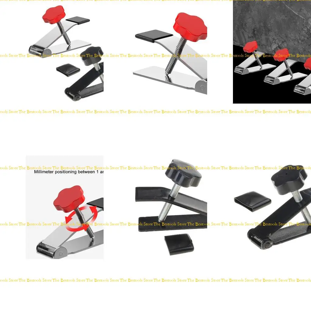

12pf Регулируемый плиточный подъемник Регулятор высоты плитки DIY Проекты Metal Однорегулятор Укрепленный кронштейн