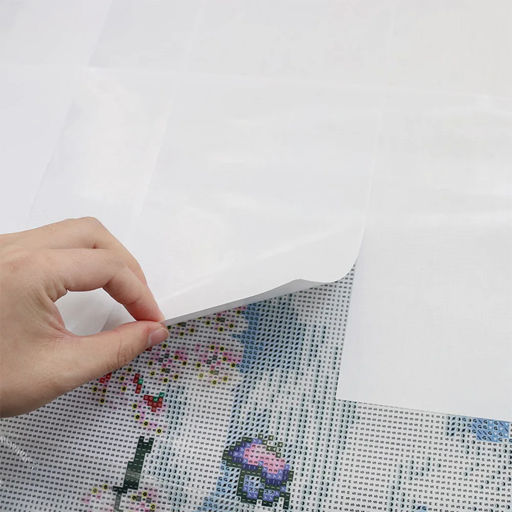10/20/50pcs A6 Diamond Art Protective Cover Release Paper Non-stick Replacement Picture of Rhinestone Cover Tools
