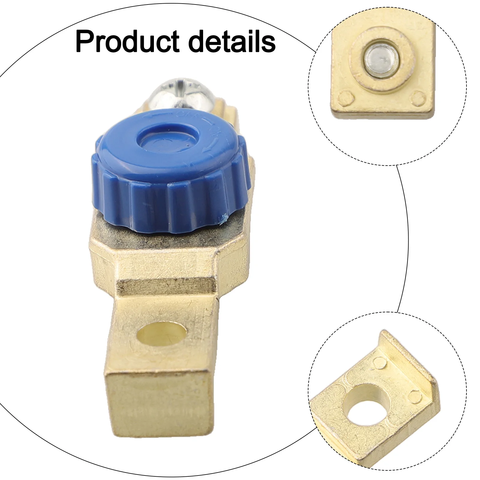 

Battery Disconnect Switch Battery Cut-off Switch Direct Installation Metal Material Practical And Reliable Quick Installation