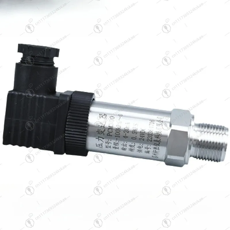 G1/4 Thread PCM300 Pressure Transmitter,‑100kPa‑100MPa Diffused Silicon Vacuum Sensor 4‑20mA 0‑5V 0‑10V RS485 Output