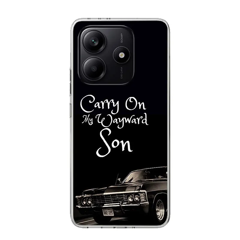 Babaite Supernatural SPN Dean And Sam Case Phone Cover for Xiaomi Redmi Note 14 13 12S 12 11S 11 11T 11E 10S 10 Pro Plus 9 9S 5G - view 5