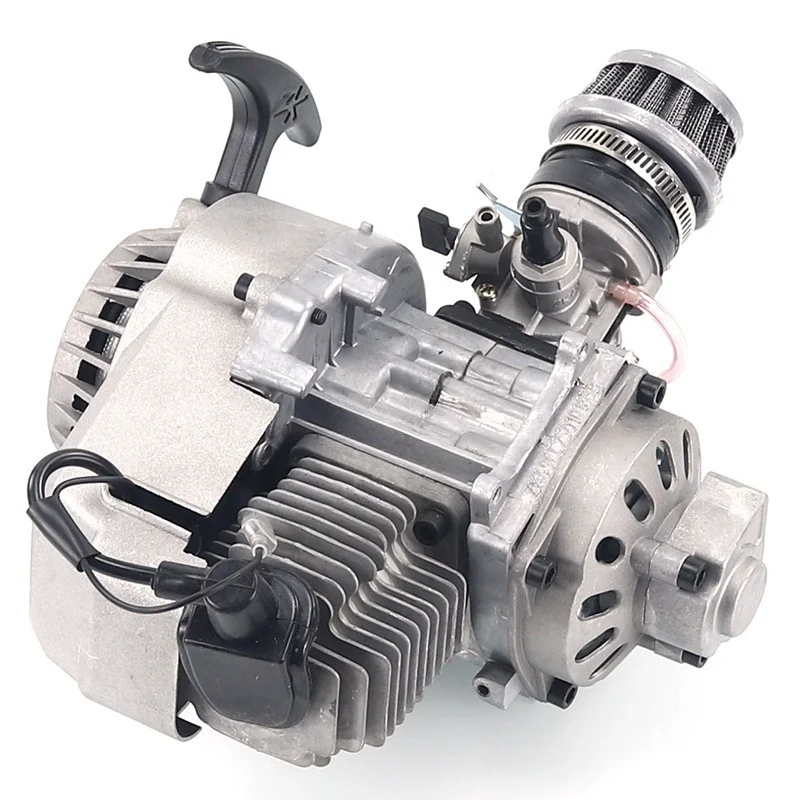 AliExpress NONE 49CC 50CC 2-Stroke Pull Start Engine Motor for Mini Dirt Bike Pocket Bike ATV Scooters 2-Stroke 49CC Engine Motor Alumi