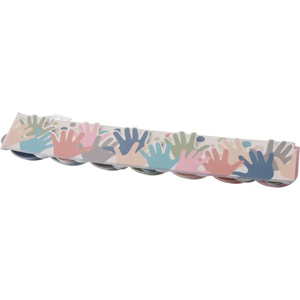 Wall Decor 91.8 Ft Bulletin Board Border Self-adhesive Boho Style Border Trim Bulletin Board Colorful Wall Bulletin Boards