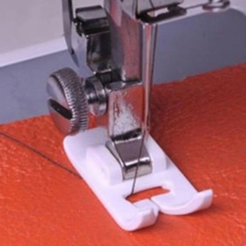 96GF 10pcs أقدام مكابس مجموعة أقدام الخياطة ملمس بلاستيكي للآلات الصناعية وقابلة للتكيف مع أقمشة متعددة