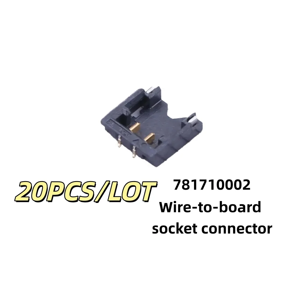 

20PCS/LOT 781710002 78171-0002 0781710002 2PIN P=1.2mm Wire-to-board socket connector New and Original