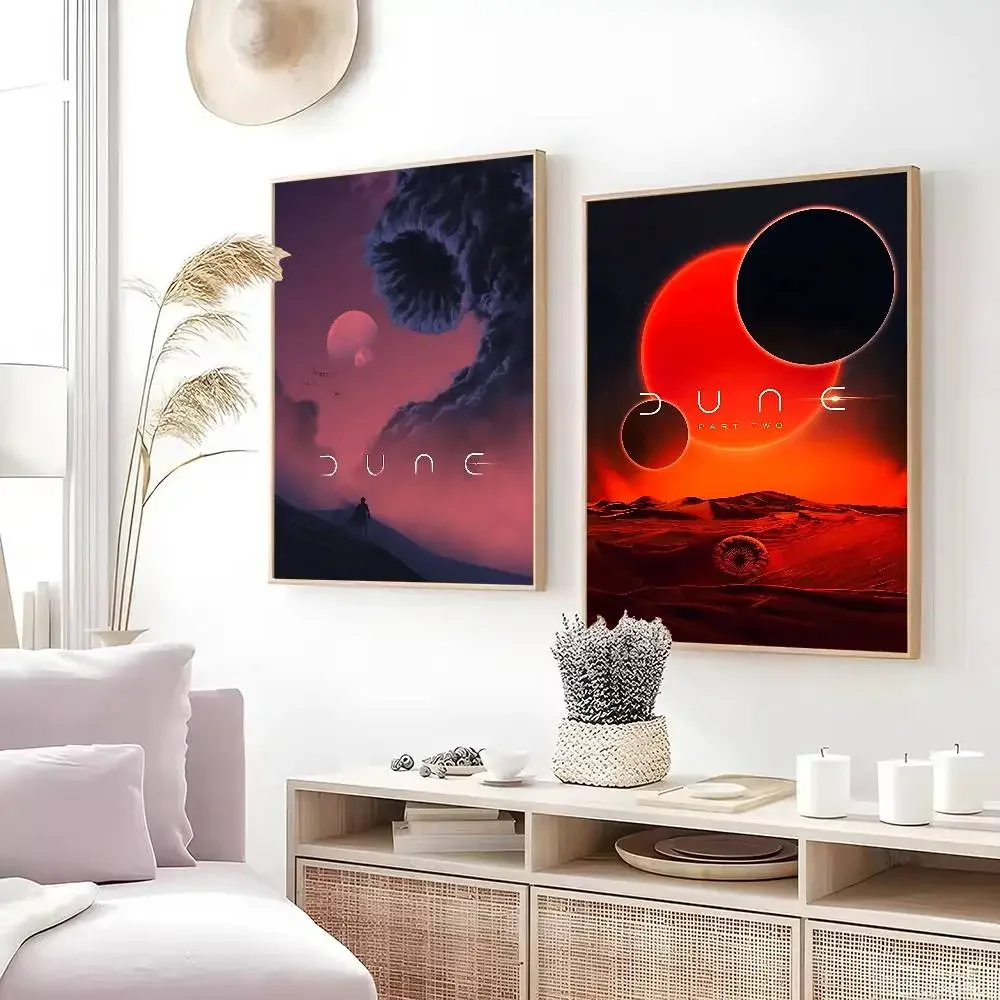 الكثبان الرملية الفيلم الكلاسيكي نوعية جيدة يطبع والملصقات ورق أبيض ملصق DIY غرفة بار مقهى الجمالية الفن طلاء جدران