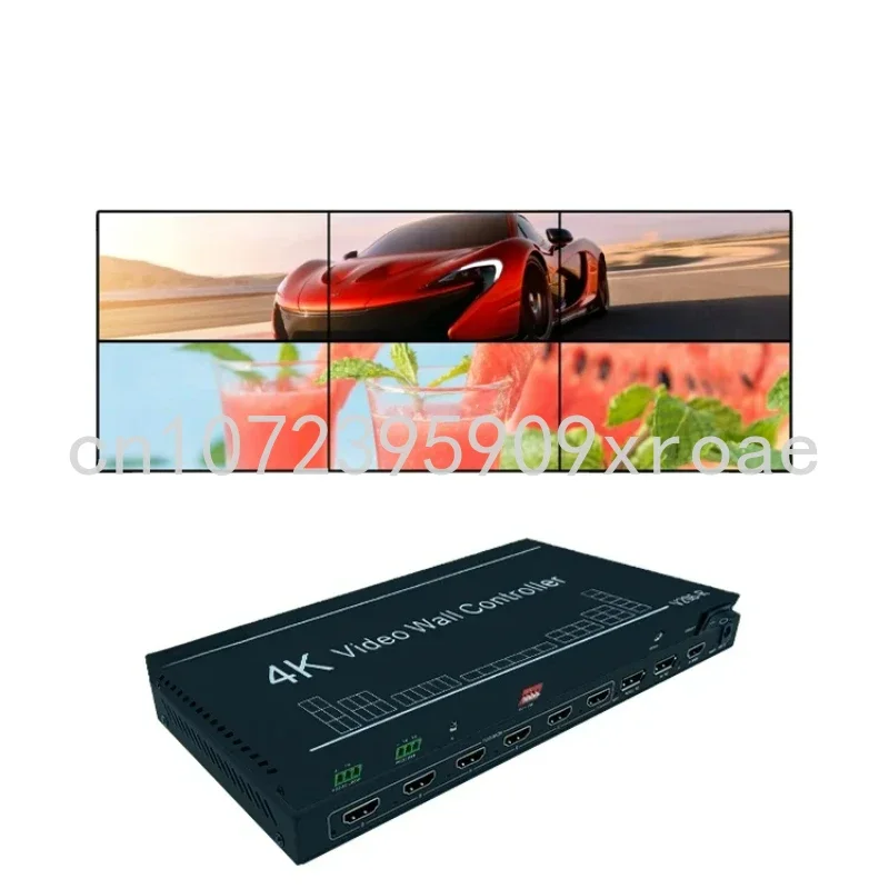 

1x5 1x7 Video Wall Controller 1x3 2x3 1x6 6x1 2x6 4k Video Switcher