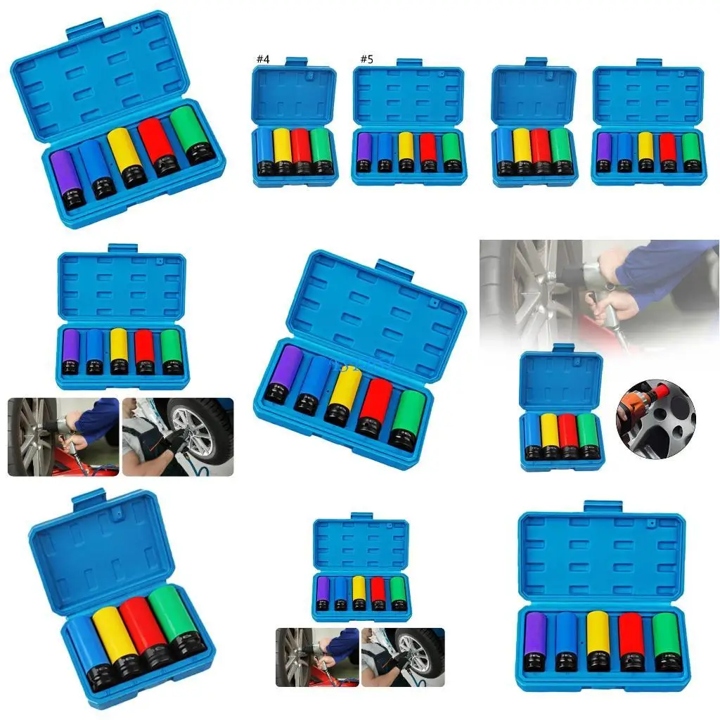 

E15A Drive High Strength CRMO Steel Wheel Protector Lug Nut Imact Socket