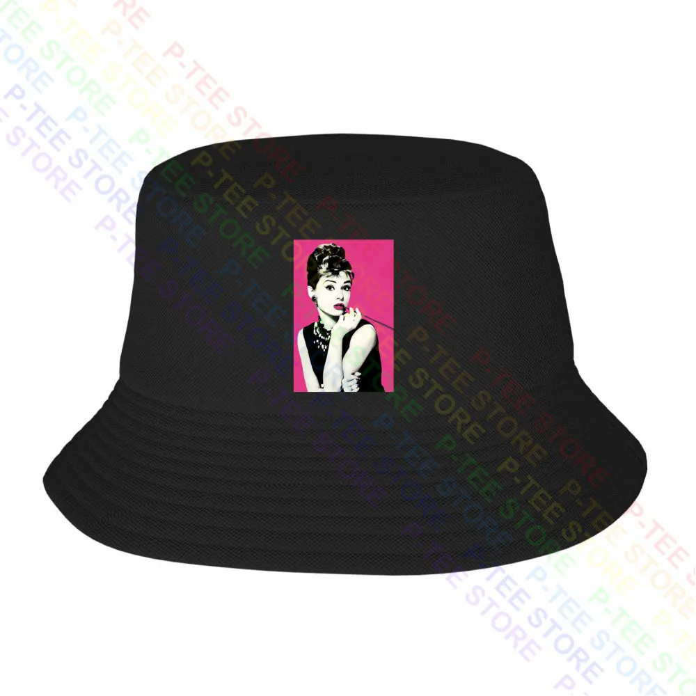 Audrey Hepburn Breakfast At Tiffanys Baseball Cap Snapback Caps Knitted Bucket Hat