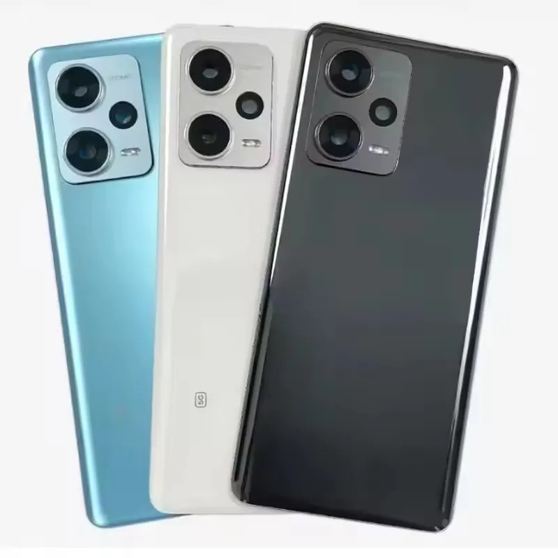 Rear Roor for Xiaomi Redmi Note 12 Pro+ 5G 12Pro Plus Battery Back Glass Cover Housing with Camera Lens