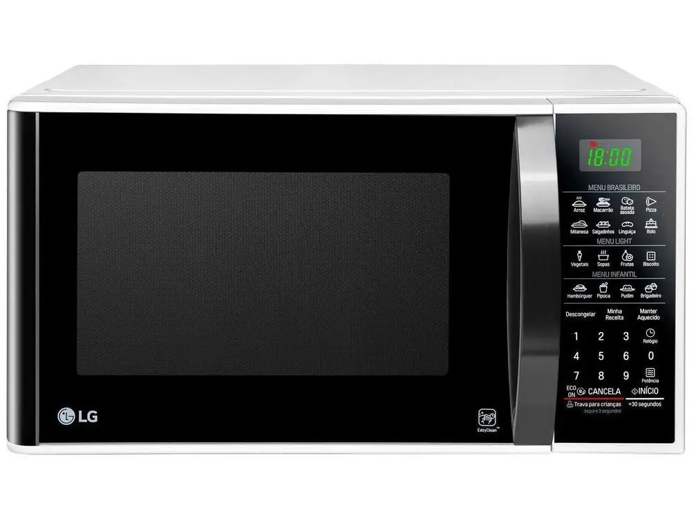 LG 30L Solo Microwave MS3091BC White and Black-220V