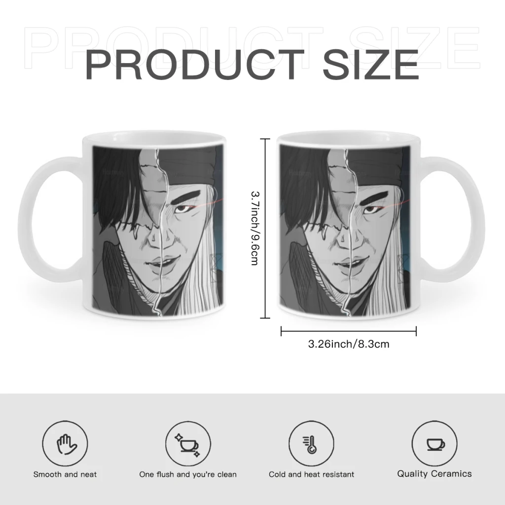 KPOP-Hwang-Hyunjin-11oz Afternoon Tea Mug Multifunctional Ceramic Coffee Mug Porcelain Coffee Cup Drinking Cup For Home Office