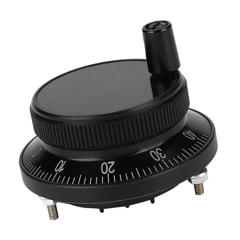 ABGH-Terminal Pulser Handwheel 60MM 5V Rotary Encoder, CNC Controller For Manual Pulse Input Type CNC Or Milling Machines