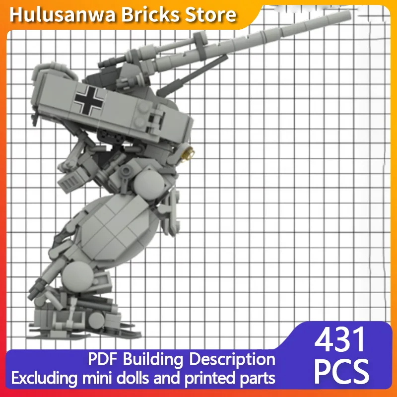 

Popular Game Model MOC Building Bricks Heavy Combat Mecha Modular Technology Assemble Children Toys Suit Gifts Holiday