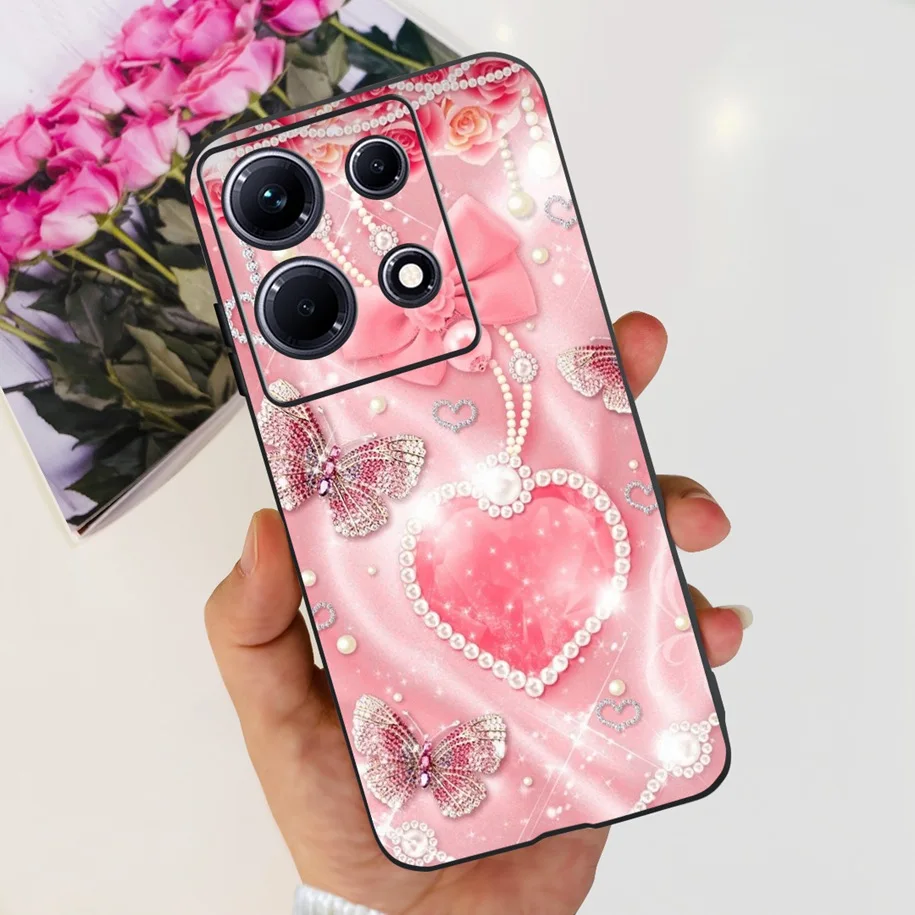 For Infinix Note 30 Case Note 30 Pro Phone Case X6833B X6716B X6711 Cute Cartoon Matte Cover For Infinix Note 30 VIP Note30 Etui