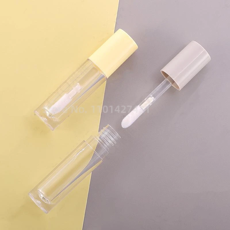 

Thick Rod INS Style Empty Transparent Lipgloss Packing Containers Cosmetic Lip Glaze Tubes Lip Gloss Refillable Bottle Container