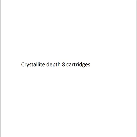M8 Crystallite Depth 8 Cartridges