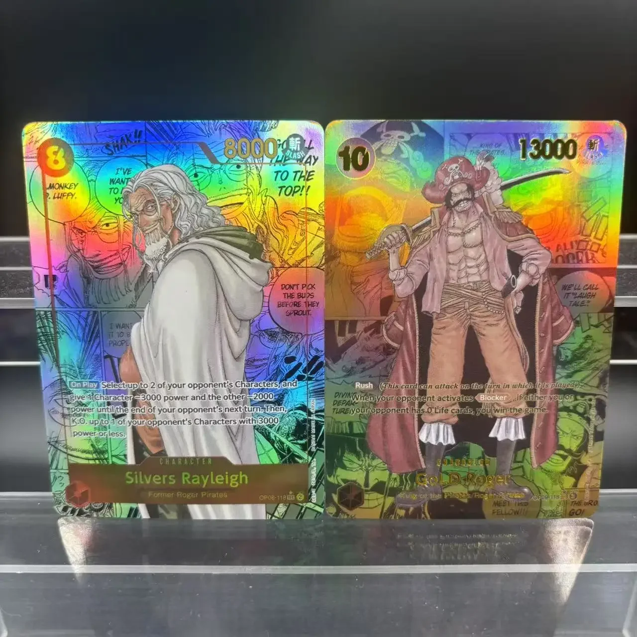 OPCG NL Een Stuk Roronoa Zoro Monkey D. Luffy OP05-119 DIY Zelf Gemaakt Enkele Kaart Klassieke Game Anime Kaart Gift speelgoed