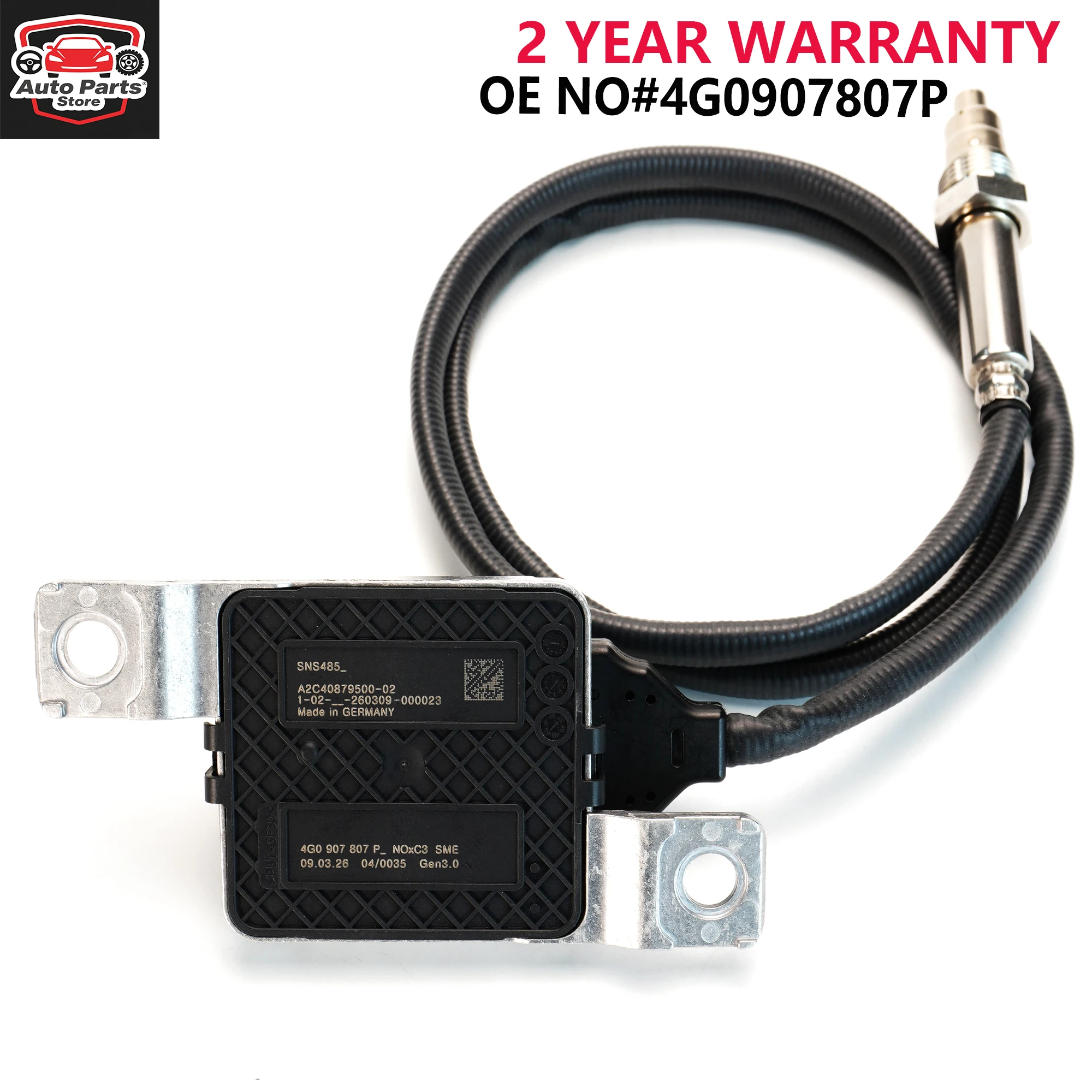 

4G0907807P Original NEW Nitrogen Oxide Nox Sensor Fit for Vw Audi A6 A7 Quattro 3.0 Tdi 2012-2016