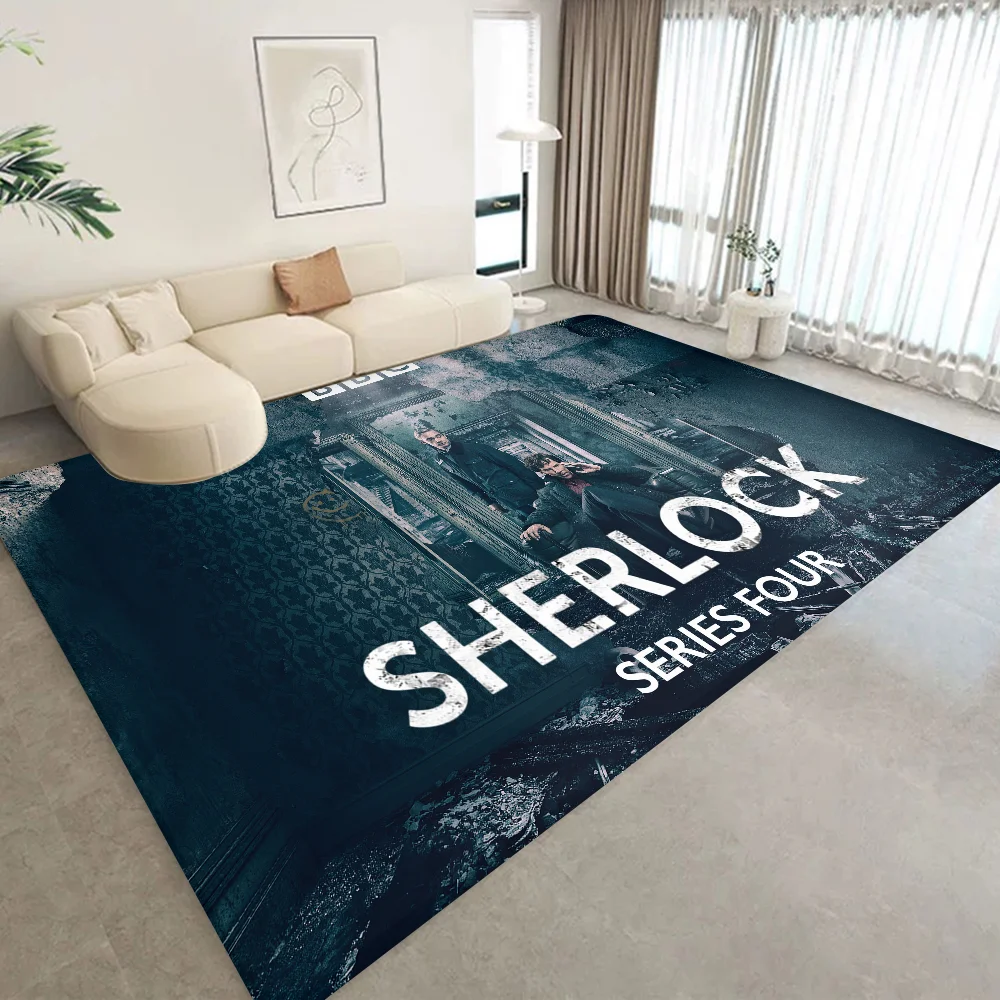 Sherlock Movie Kitchen Mat Nordic Style Bedroom Living Room Doormat Home Balcony Anti-Slip Welcome Rug