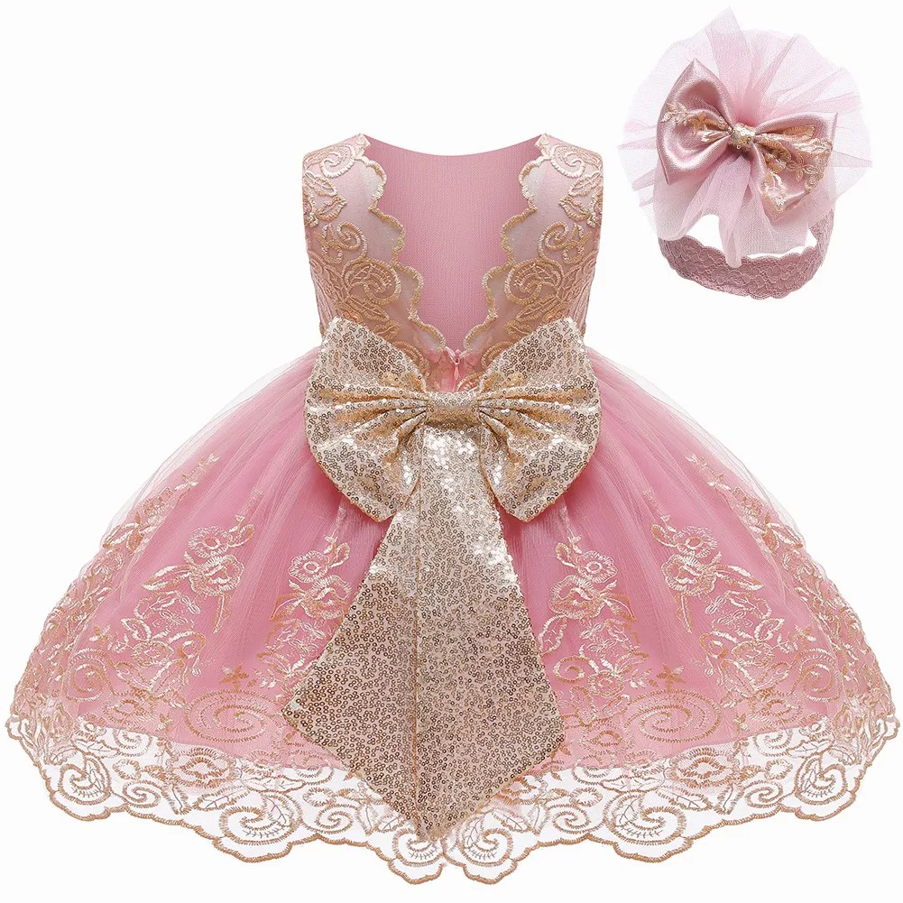 LZH Baby Girls Dress Newborn Clothes Princess Dresses For Baby 1st Year Birthday Dress Halloween Costume Infant Party Dress 0-2T