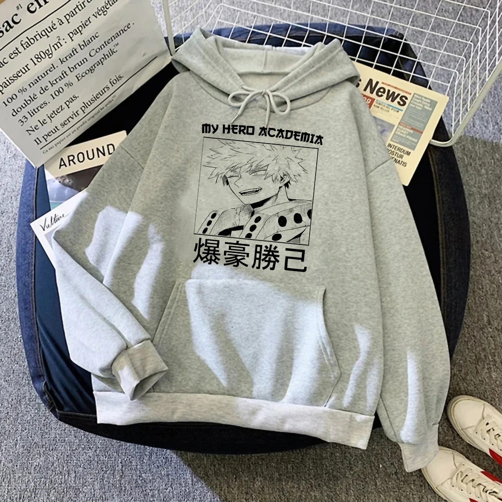 Bakugo Hoodies Vrouwen 90S Streetwear Grafische Anime Kleding Vrouwen Koreaanse Stijl Kleding