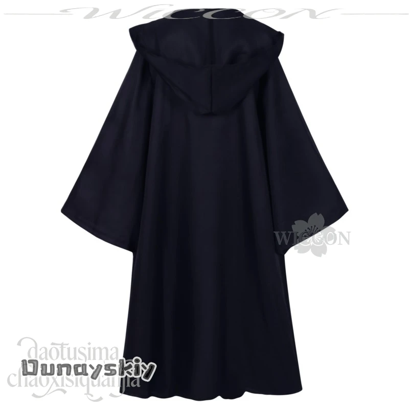Dunayskiy/Black Navy Blue Long Magic Robe Red Tie Pants JK DK Stage Costume  Cosplay Anime Mashle: Magic And Muscles Mashle view 5