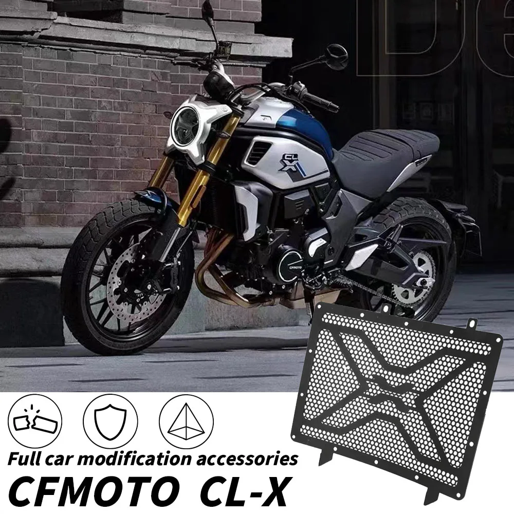 

FOR CF MOTO 700CLX FOR CFMOTO CLX-700 CLX700 2020 2021 2022 Motorcycle ALUMINIUM Radiator Grille Grill Protective Guard Cover