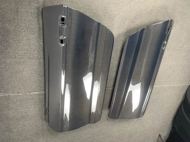 For Premium Prepreg Carbon Fiber Lightweight Single Side Car Door Body Panels for Ford for Mustang S550 2015-2017 2018-2022