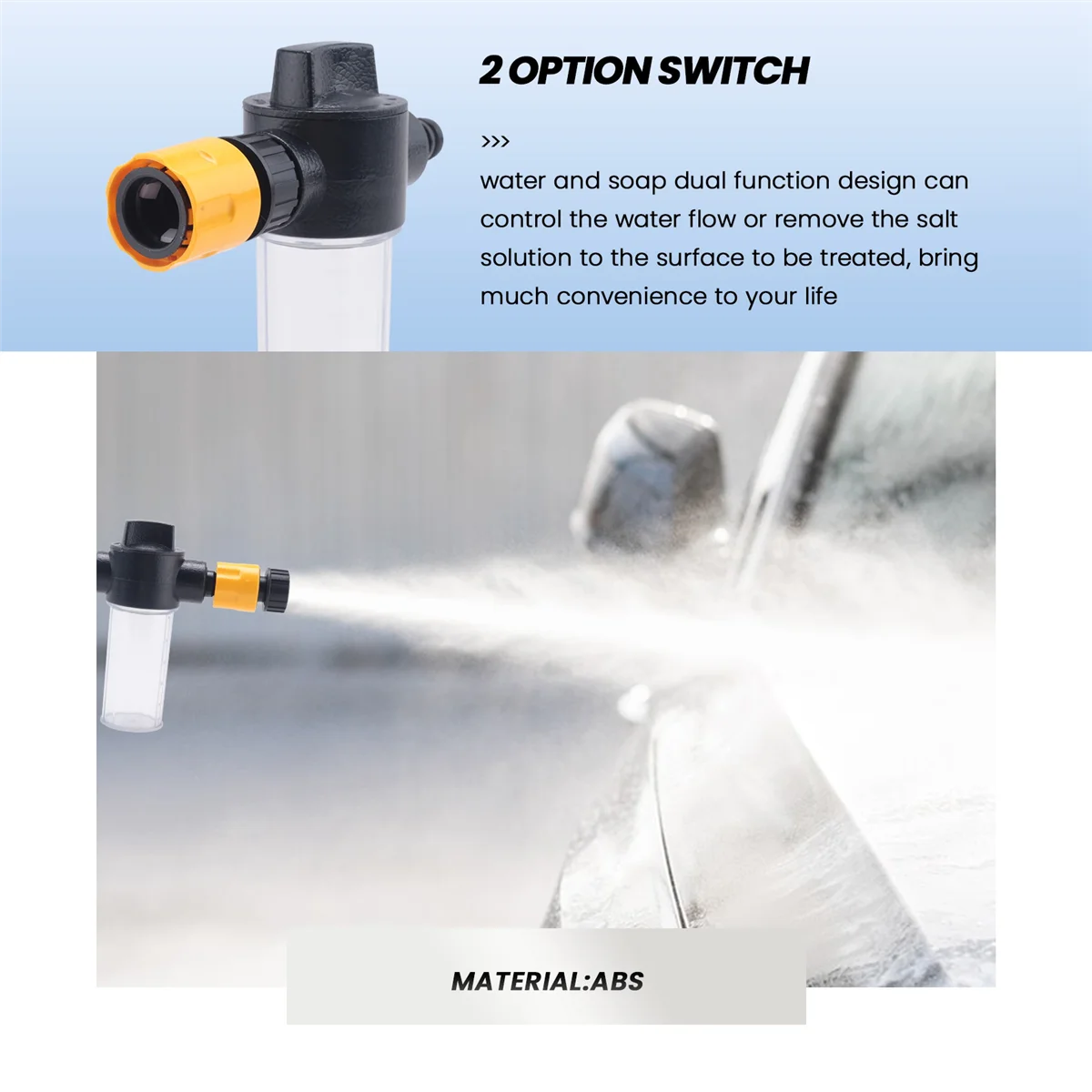 Новый смеситель для промывки лодочного двигателя, клапан потока жидкости, идеально подходящий для смыва подвесных и внутренних двигателей, соединяет садовый шланг