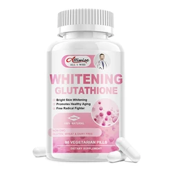 Alliwise Glutathione Capsules Collagen Whiten Capsule Anti-Aging Boosting Immunity Dull Skin Whitening Skin Whitening Gummies