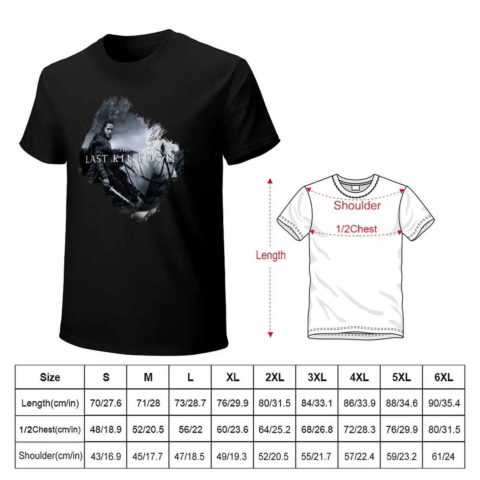 Funny Gifts Uhtred Of Bebbanburg Gifts For Fan T-Shirt Daily Casual Short Sleeve Tee Shirt