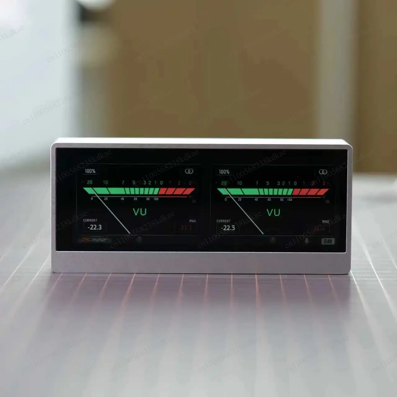 VU METER-46 Audio Spectrum Indicator With Simulated Pointer High Precision Desktop Clock Audio Level Meter Parts - view 4