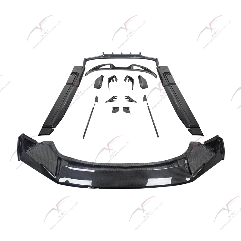 For Lotus Eletre L S R Body Kit Upgrade Carbon Fiber Car Bumpers Front Lip Rear Spoiler Rear Diffusers Side Skirts Accessories