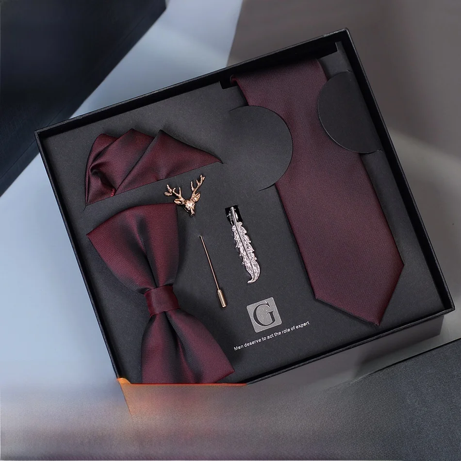 coffret-de-cravates-decontractees-pour-homme-style-coreen-pour-marie-et-garcons-d'honneur-ideal-pour-la-saint-valentin-cravate-formelle-et-nœud-papillon-decontracte