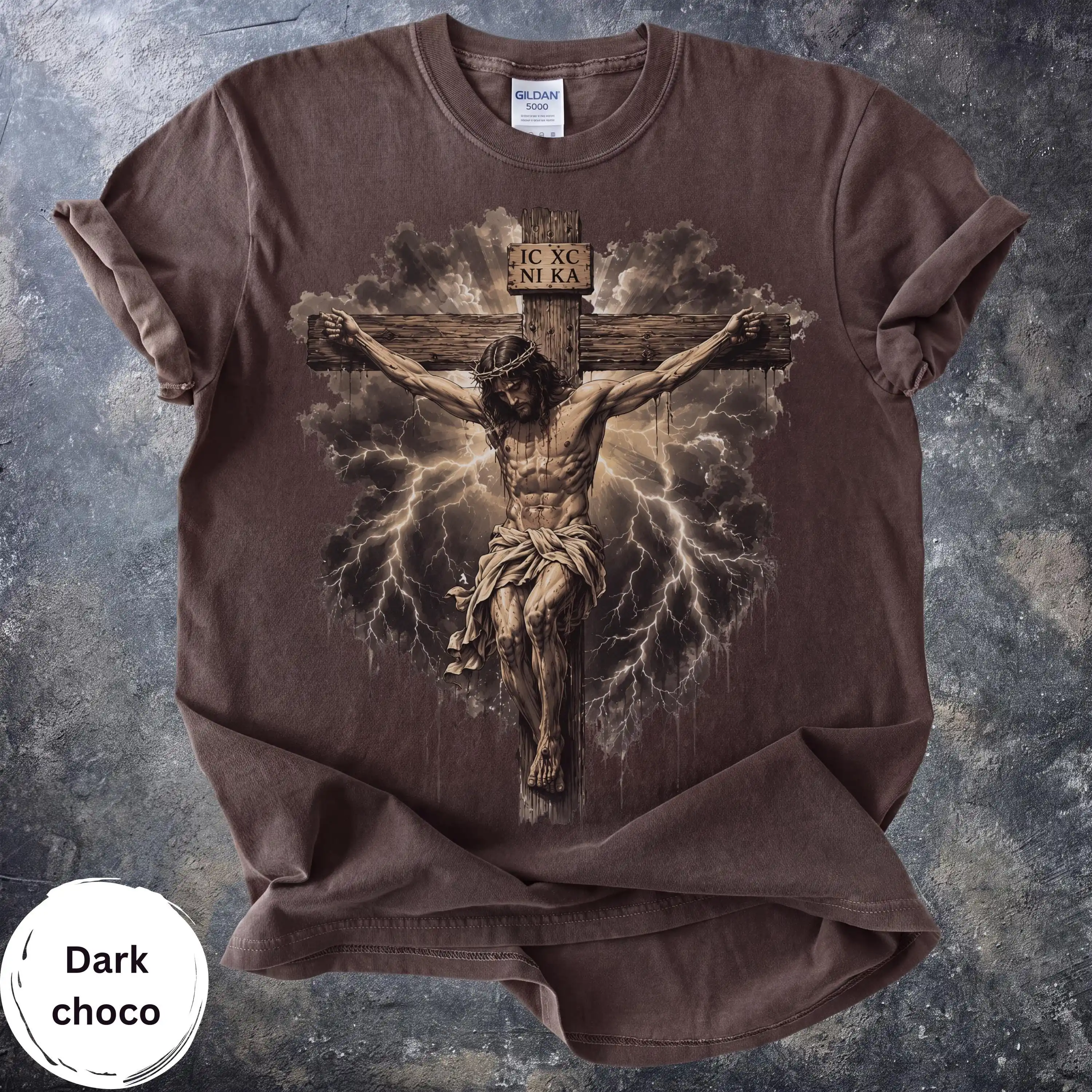 Jesus Crucifix Shirt, Christian Cross Tee, Faith Sweatshirt, Jesus Christ Graphic Shirt, Religious Gift, Christian Apparel